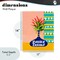 Stupell Industries Inhale Exhale Flower Vase Wall Plaque, design by Nabeela Rumi